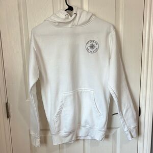 COTTON HERITAGE White Graphic Hoodie